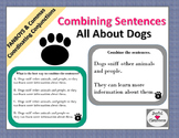 Combining Sentences with FANBOYS Task Cards- About Dogs