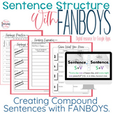 Compound Sentences with FANBOYS Lesson, Stations, Practice