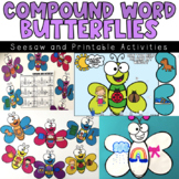 Compound Word Butterfly Puzzles - Seesaw Activity - Printa