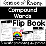 Compound Word Flip Book for Phonological Awareness (Scienc