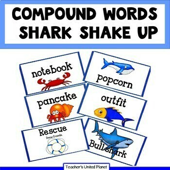 Preview of Compound Words Reading/Phonics Game - SOR
