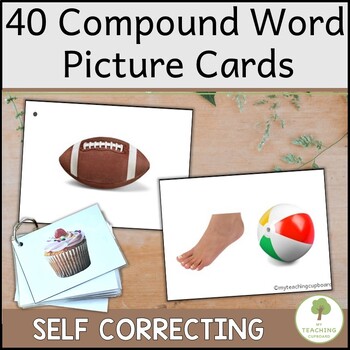 Preview of Compound Word Picture Flip Cards – a phonological & phonemic awareness activity