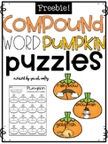 Compound Word Pumpkin Puzzles