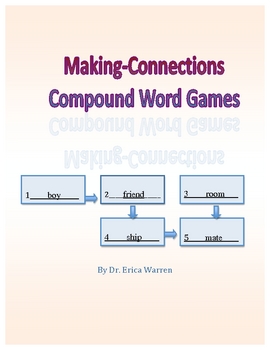 Preview of Compound Word Puzzle Games: Making Connections