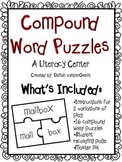 Compound Word Puzzles {A Literacy Center}