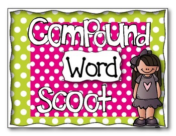 Preview of Compound Word Scoot or Write the Room
