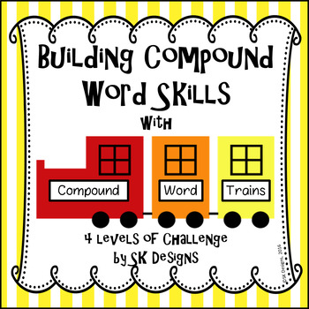 Preview of Compound Word Activity No Prep w 4 Challenge Levels and HOTS Bulletin Board