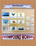 Compound Words ~ 3-part Montessori cards