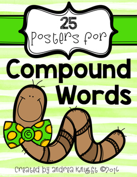 Ripples shuttle nightmare Compound Words Posters Teaching Resources | Teachers Pay Teachers