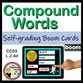 Compound Words Boom Cards Digital Vocabulary Practice