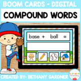 Compound Words - Boom Cards - Distance Learning - Digital