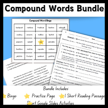 Preview of Compound Words Bundle