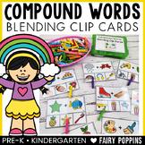 Compound Words Clip Cards | Phonological Awareness Activities