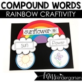 Spring Craft Compound Word Rainbow Kindergarten Craftivity