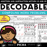 Compound Words Decodable Word Problems Addition and Subtra