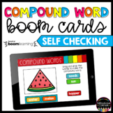 Compound Words ELA Phonics Boom Cards 