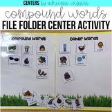 Compound Words File Folder Center