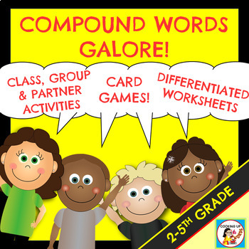 Preview of Compound Words Galore Bundle
