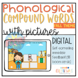Compound Words Game: Using Pictures -Boom Card Deck