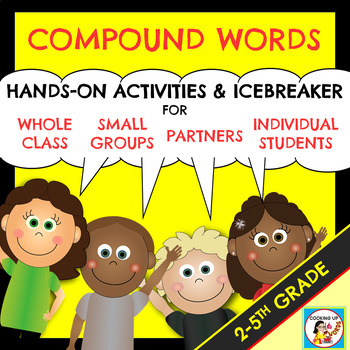 Preview of Compound Words! Hands-On Activities & Icebreaker