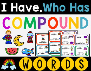 Preview of Compound Words I Have, Who Has