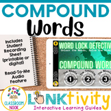 Compound Words LINKtivity® | Word Work Center | Morning Wo