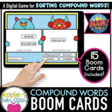Compound Words Level 3 -  Digital Task Cards for Boom Cards™