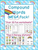Compound Words Worksheets and Activities Mega Pack