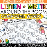 Compound Words Phonemic Awareness Write the Room Literacy Centers