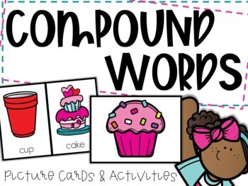 Preview of Compound Words Picture Cards and Activities