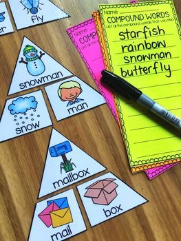 Compound Words Worksheets and Activities by My Teaching Pal | TpT