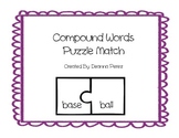 Compound Words Puzzle Center