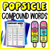 Compound Words Puzzles - Kindergarten Summer Literacy Center