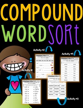 Preview of Compound Words Sort