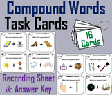 Compound Words Task Cards (Academic Vocabulary Activity)