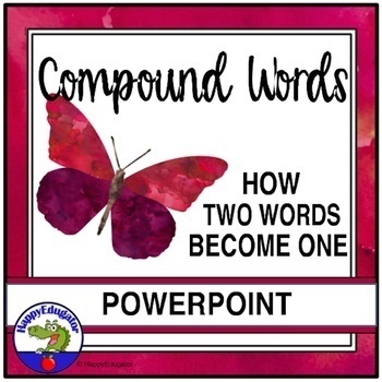 Preview of Compound Words Three Types PowerPoint