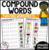 Compound Words - Two Free Worksheets