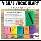 Compound Words 3 Part Cards | Low Prep ELA Centers