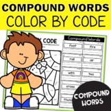 Compound Words Worksheets | ELA Activities Color by Code M