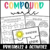 Compound Words Worksheets and Activities