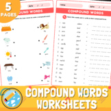 Compound Words Worksheets and Activities