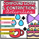 Compound Words and Contractions Unit from Teacher's Clubhouse