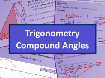 Preview of Compound angles and double angles