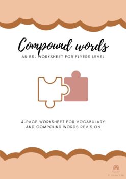 Preview of Compound words - ESL Young Learners (Starters, Movers, Flyers)