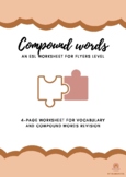 Compound words - ESL worksheets for Flyers level (A2)