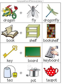 Compound Words Flashcards Worksheets 43 Pages By Tatiana Tpt