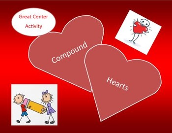 compound words heart style valentine