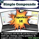 Compounds and Atoms 5E Lesson Paperless | Distance Learning