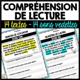 Compréhension de lecture - sons vedettes - French Reading 