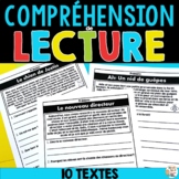 Compréhensions de lecture - 10 textes - French Reading Com